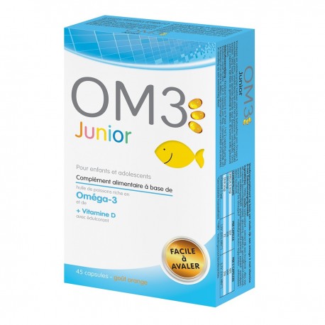Isodisnatura Om3 Junior 60 Capsules 5425013130035