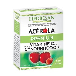 Herbesan Acerola Premium 30 Comprimés