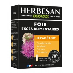 Herbesan Hépadétox 30 Gélules
