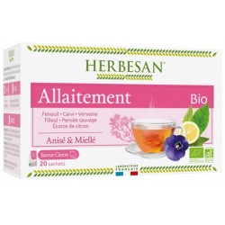 Herbesan Infusion Bio Allaitement 20 Sachets 3428883635008
