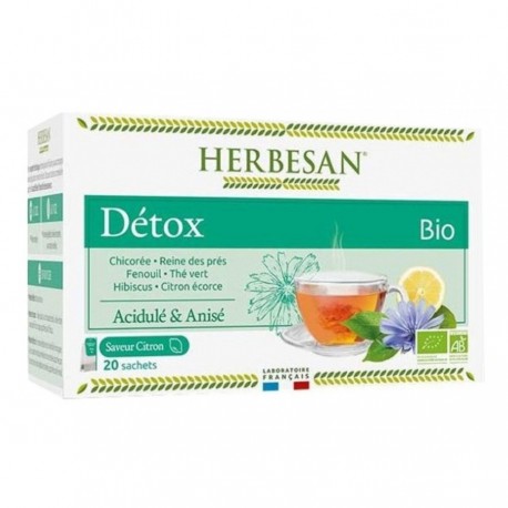 Herbesan Infusion Bio Détox 20 Sachets 3428883660505