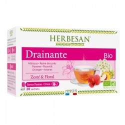 Herbesan Infusion Bio Drainante 20 Sachets 3428883657901