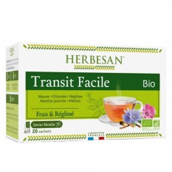 Herbesan Infusion Bio Transit Facile 20 Sachets