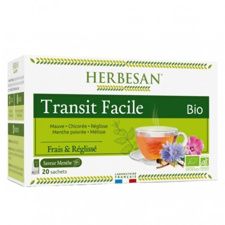 Herbesan Infusion Organic Easy Transit 20 Sachets 3428883660208