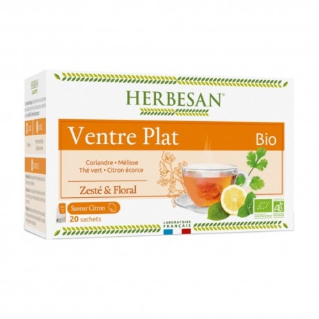 Herbesan Infusion Bio Ventre Plat 20 Sachets 3428883638009