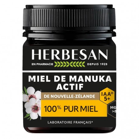 Herbesan Miel de Manuka Actif IAA 5+ 250 g 3428883686505
