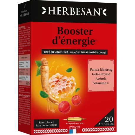 Herbesan Panax Ginseng Meyer 20 Vials 3428883625900