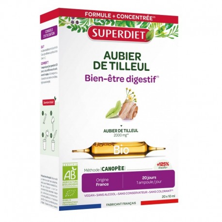 Superdiet Linden Sapwood Organic 20 Vials 3428881221104