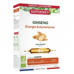 Superdiet Ginseng Panax Bio 20 Ampoules 3428881233305