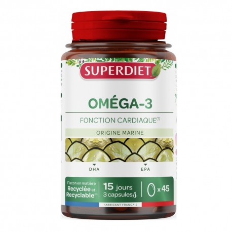 Superdiet Oméga 3 45 Capsules 3428881159902