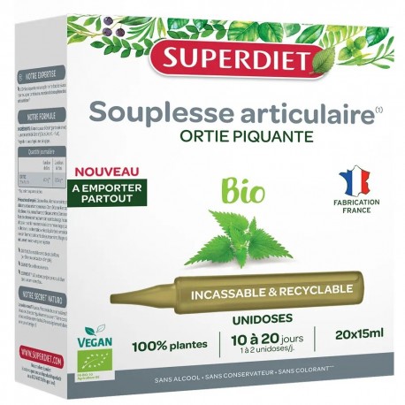 Superdiet Ortie Piquante Bio 20 Unidoses 3428881273806