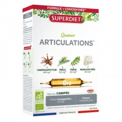Superdiet Quatuor Joints Organic 20 Vials