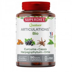 Superdiet Quatuor Joints Organic 150 Capsules 3428881136002