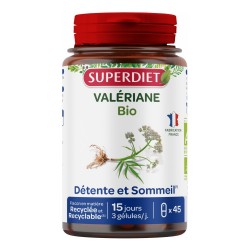 Superdiet Valériane Bio 45 Gélules 3428881127802