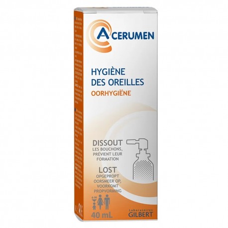 A-Cerumen Hygiène des Oreilles 40 ml 3518646060717