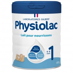 Physiolac 1 Lait Pour Nourrissons 0 à 6 Mois 800 g 