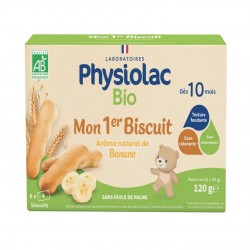 Physiolac Bio Mon 1er Biscuit Dès 10 Mois 24 Biscuits 