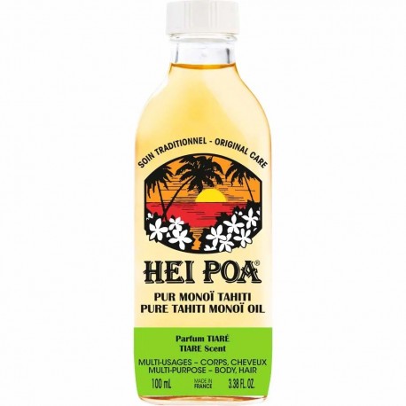 Hei Poa Pur Monoï Tahiti Tiaré 100 ml 3616826532419