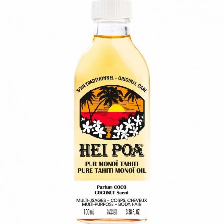 Hei Poa Pur Monoï Tahiti Coco 100 ml 3394021000543
