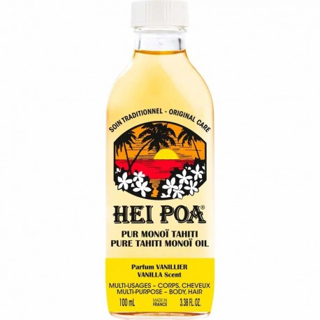 Hei Poa Pur Monoï Tahiti Vanillier 100 ml 3394021000536