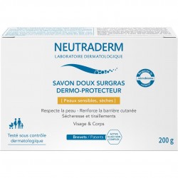 Neutraderm Savon Doux Surgras Dermo-Protecteur 200 g