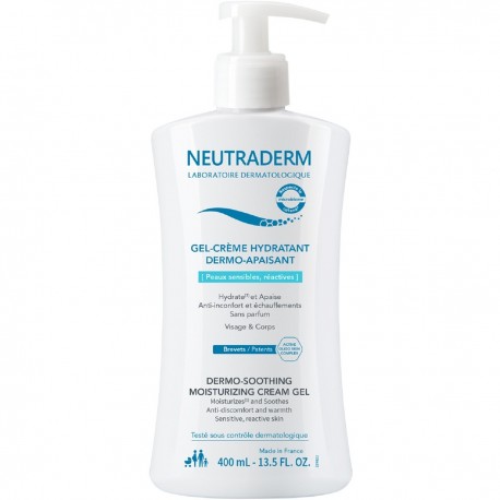 Neutraderm Gel-Crème Hydratant Dermo-Apaisant 400 ml 3273816860244
