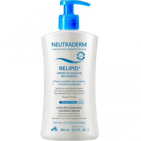 Neutraderm Relipid+ Crème de Douche Relipidante 400 ml 3273816088020