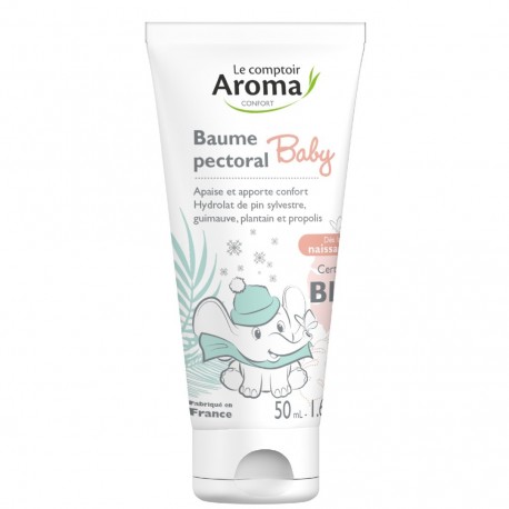 Le Comptoir Aroma Baume Pectoral Baby Bio 50 ml 3518648834095