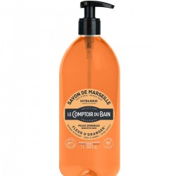 Le Comptoir du Bain Savon de Marseille Fleur d'Oranger 1 L 3616828844411