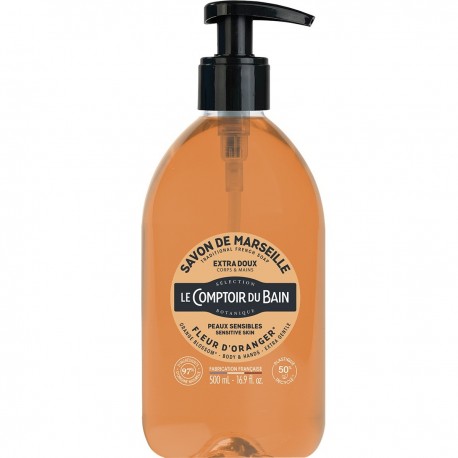 Le Comptoir du Bain Savon de Marseille Orange Blossom 500 ml 3616828844619