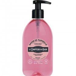 Le Comptoir du Bain Savon de Marseille Rose 500 ml 3616828844657