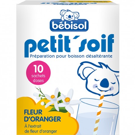 Bébisol Petit'Soif Fleur d'Oranger 10 Sachets 3595890209208