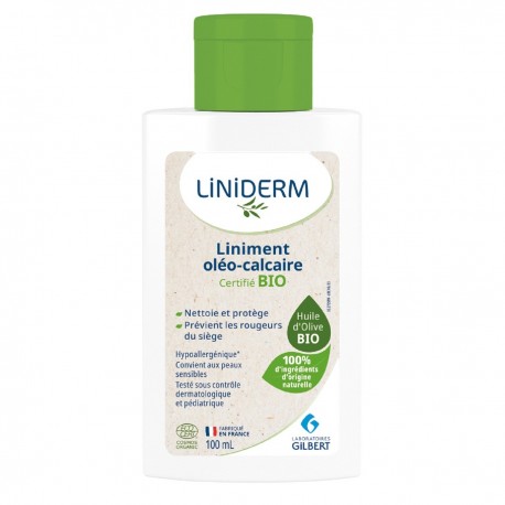 Liniderm Liniment Oléo-Calcaire Bio 100 ml 3518646128158