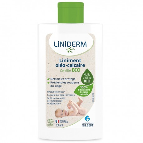 Liniderm Organic Oleocalcareous Liniment 250 ml 3518646128134