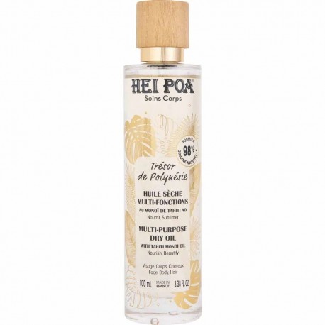 Hei Poa Soins Corps Trésor de Polynésie Huile Sèche Multi-Fonctions 100 ml 3616826533188