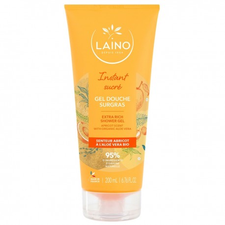 Laino Extra-Rich Shower Gel Apricot Scent 200 ml 3518646026980