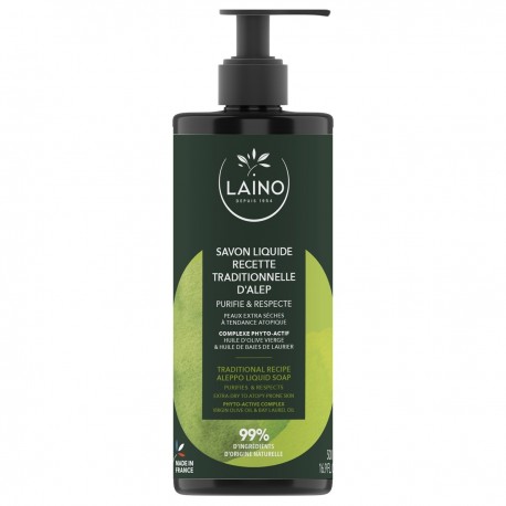 Laino Traditional Recipe Aleppo Liquid Soap 500 ml 3616826023399