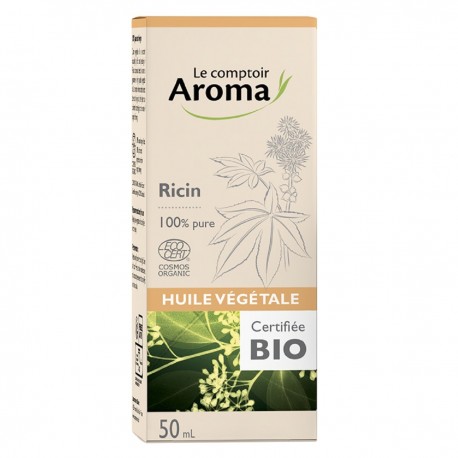 Le Comptoir Aroma Huile Végétale Ricin Bio 50 ml 3518648834934