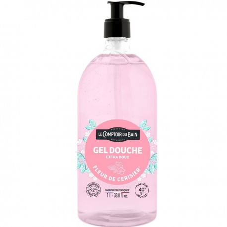 Le Comptoir du Bain Gel Douche Fleur de Cerisier 1 L 3616828845227