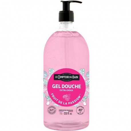 Le Comptoir du Bain Gel Douche Fruit de la Passion 1 L 3616828845265