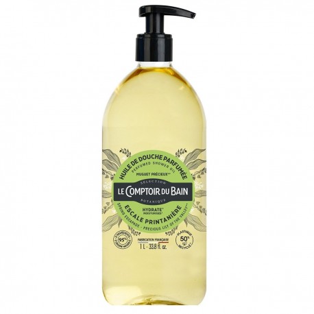 Le Comptoir du Bain Huile de Douche Parfumée Escale Printanière 1 L 3616828842783