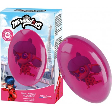 Le Comptoir du Bain Miraculous Savon Parfumé Framboise 75 g 3616828843056