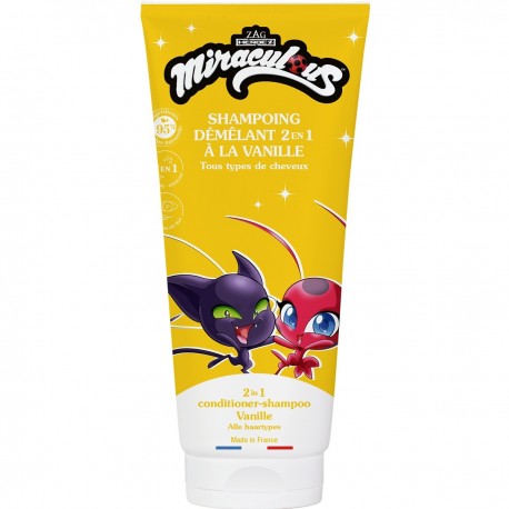 Le Comptoir du Bain Miraculous Shampoing Démêlant 2en1 Vanille 200 ml 3616828843193
