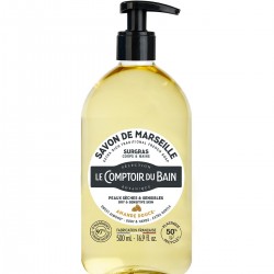 Le Comptoir du Bain Savon de Marseille with Sweet Almond 500 ml 3616828844732