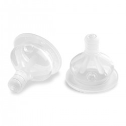 Luc et Léa Ergosense Duo Tétines Silicone Anti-Colique Débit Lent 3273816350653