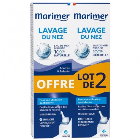 Marimer Hygiène Nasale 2 x 100 ml 3518646672392
