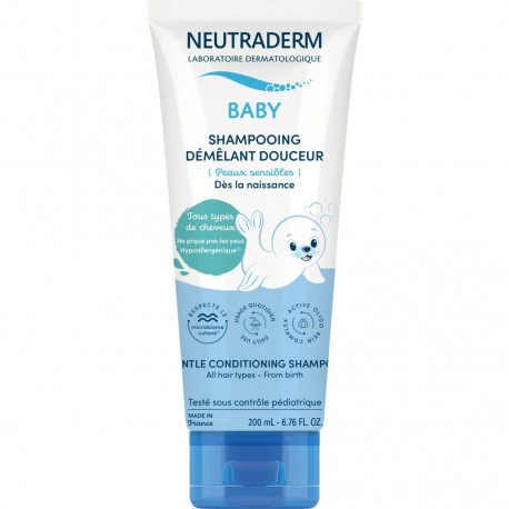 Neutraderm Baby Shampooing Démêlant Douceur 200 ml 3273816860572