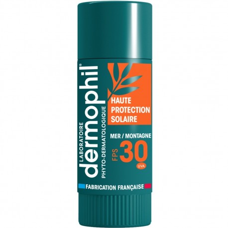 Dermophil Indien Stick Lèvres Solaire SPF30 4 g 3700322018857