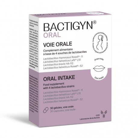 Bactigyn Oral 30 Gélules 3700111400375