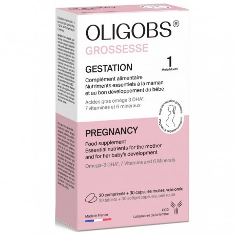Oligobs Pregnancy 30 Tablets + 30 Capsules 3401560079364
